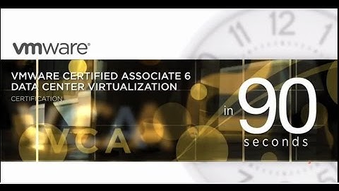 New VCA6-DCV Certification from VMware