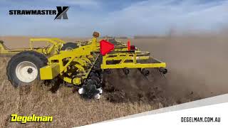 The Strawmaster X Disc Harrow,