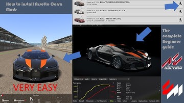 Tutorial; How to Install Assetto Corsa MODS for beginners in 2022