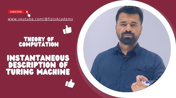 Lec 84 | Instantaneous Description (ID) of TM | Turing Machine | @fistsAcademy