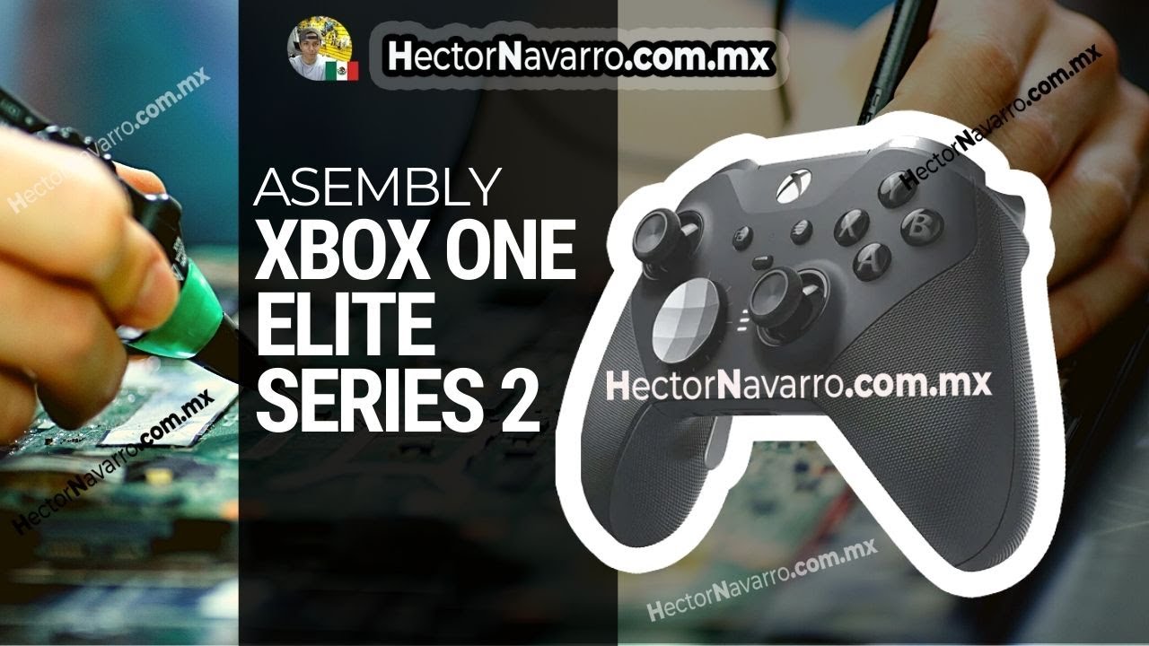 How to Assembly Xbox ONE Elite Series 2 controller YouTube