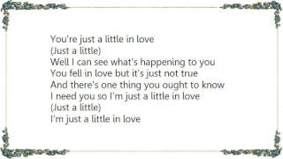 Cliff Richard - A Little in Love Lyrics