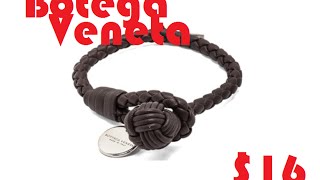 Unboxing: $16 Bottega veneta bracelet leather knot
