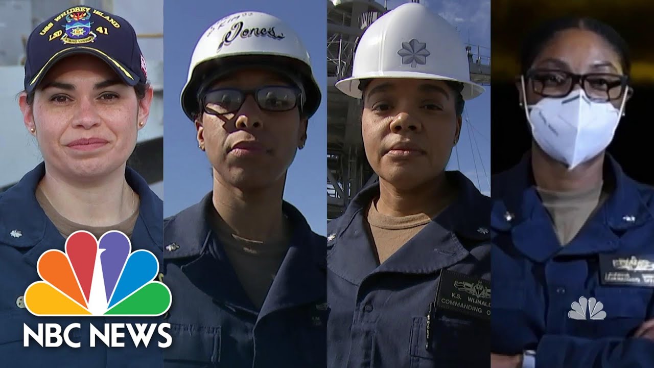 Four Women Of Color Make History As Commanders Of U.S. Navy Warships | NBC Nightly News