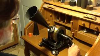 tinfoil phonograph / new stylus / copper foil