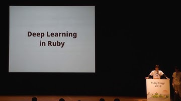 [JA] Deep Learning Programming on Ruby / Kenta Murata @mrkn, Yusaku Hatanaka @hatappi