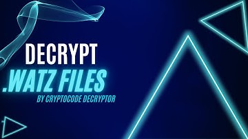 Watz File Virus Ransomware [.Watz ] Removal and Decrypt .Watz Files