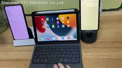 3 in 1 system & Bluetooth Multifunctional Keyboard Case For iPad mini 6