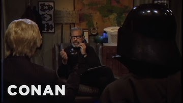 Jeff Goldblum Is Leonard Meshbesher: Psychotherapist To The Superheroes | CONAN on TBS