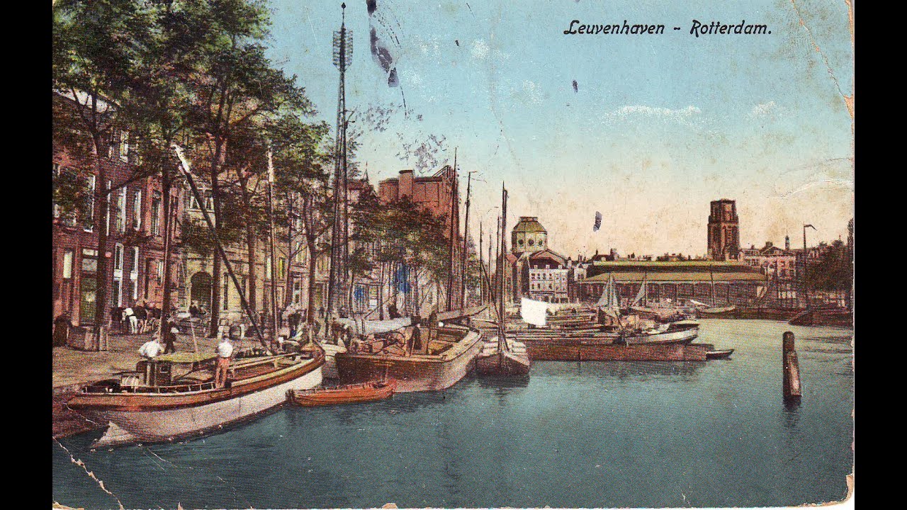 Live webcam op Leuvehaven -  Schiedamsedijk Rotterdam
