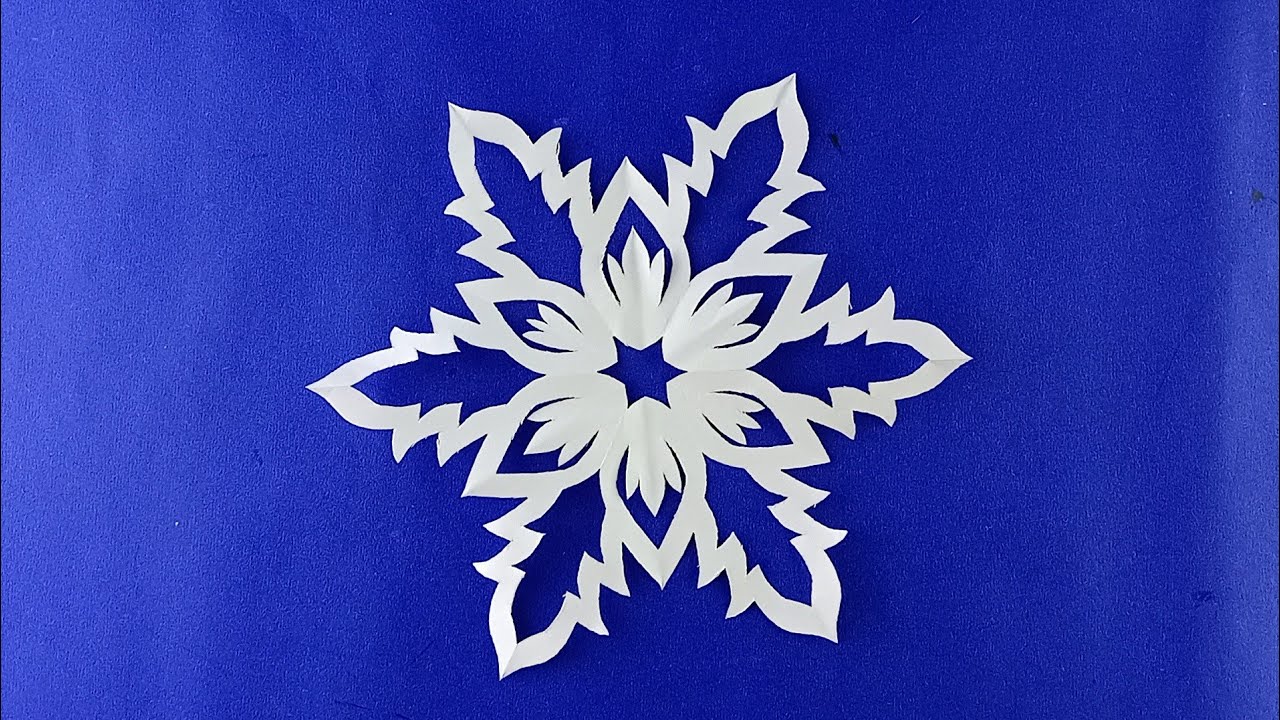 Cutting Snowflakes Out Of Paper How To Make Paper Snowflake Diy