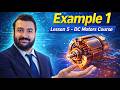 Example 1 - Lesson 5 - DC Motors Course