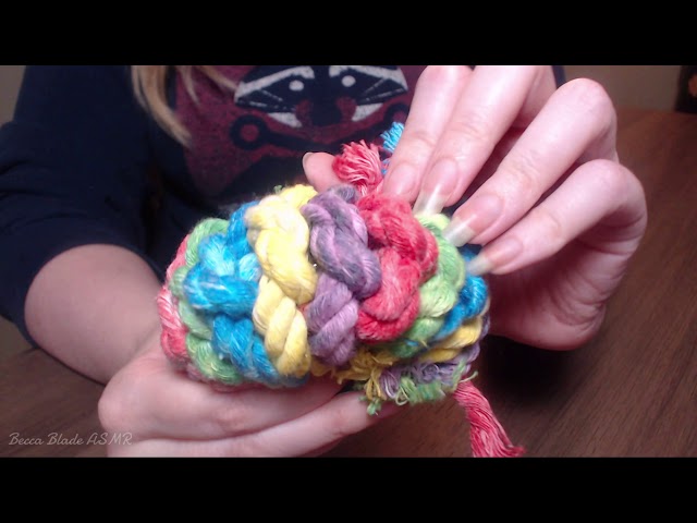 ASMR Hard Scratching on Bird Toys!