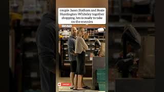 Jason Statham and Rosie shopping. He's ready for anything. 🛡️#shorts