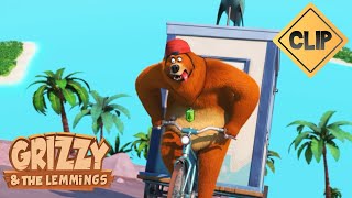 ⚡🍫 Machine à chocolat 🐻🐹 Grizzy &amp; les Lemmings / Cartoon