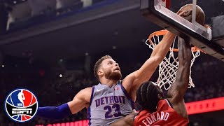 Blake Griffins 30-Point Game Helps Pistons To Thrilling Win Vs. Raptors Nba Highlights