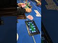 PLO three players all in , run two times top one player have Q full and bottom has straight