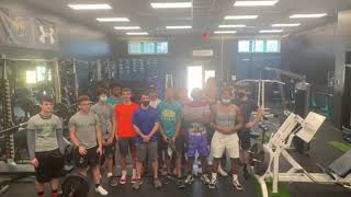 Pine Ridge Boys Weightlifting Vertical Raise