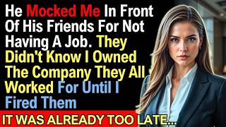 He Mocked Me for Not Having a Job—Then I Fired Him and His Friends, Who Worked for My Company