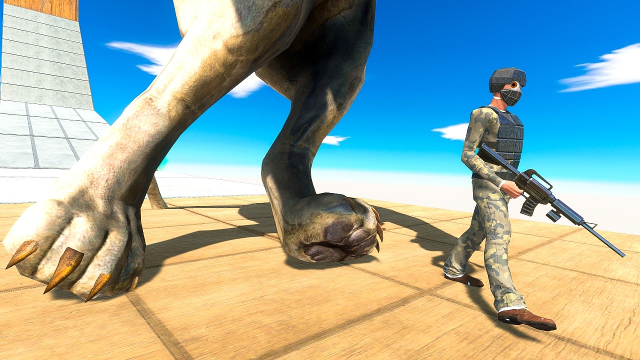 BE FAST and ESCAPE from the ANGRY FELINES - Animal Revolt Battle Simulator