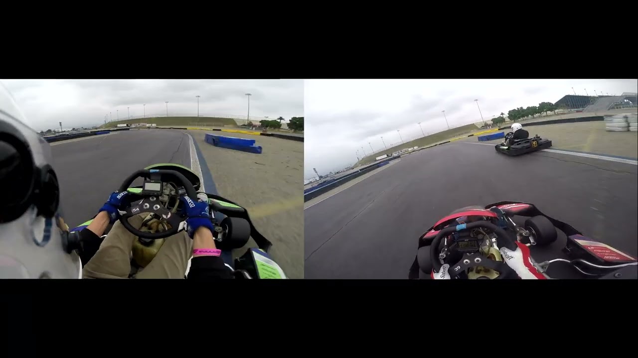 Calspeed rental kart playing with friends