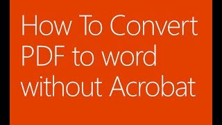 How To Convert pdf to word without Acrobat screenshot 2