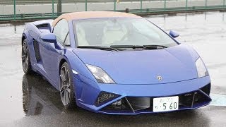 ランボルギーニ、ガヤルドＬＰ５６０－４スパイダー＝輸入車試乗会