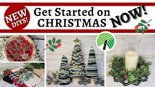 * NEW * Christmas DIYs Using Everyday Dollar Tree Items - Christmas in July