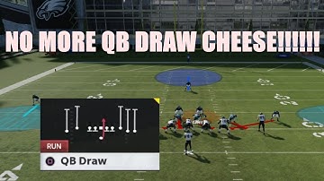 HOW TO STOP QB DRAW IN MADDEN 21!!!!!