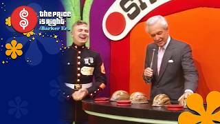 Marine Sets Himself Up for Success When Playing Shell Game | The Price Is Right 1989