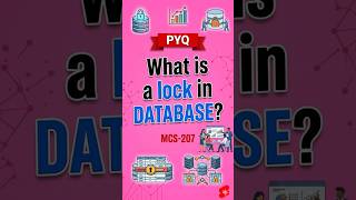 What is a lock in database?|PYQ| MCS-207