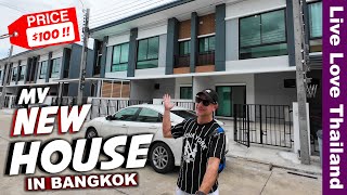 This Is My New House In BANGKOK | How Much Will Cost Us | Full Tour #livelovethailand