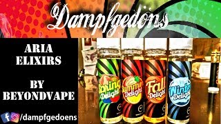 Aria Elixirs by Beyond Vape aus den USA | Schmeckt das!? #dampfgedoens (udPP)