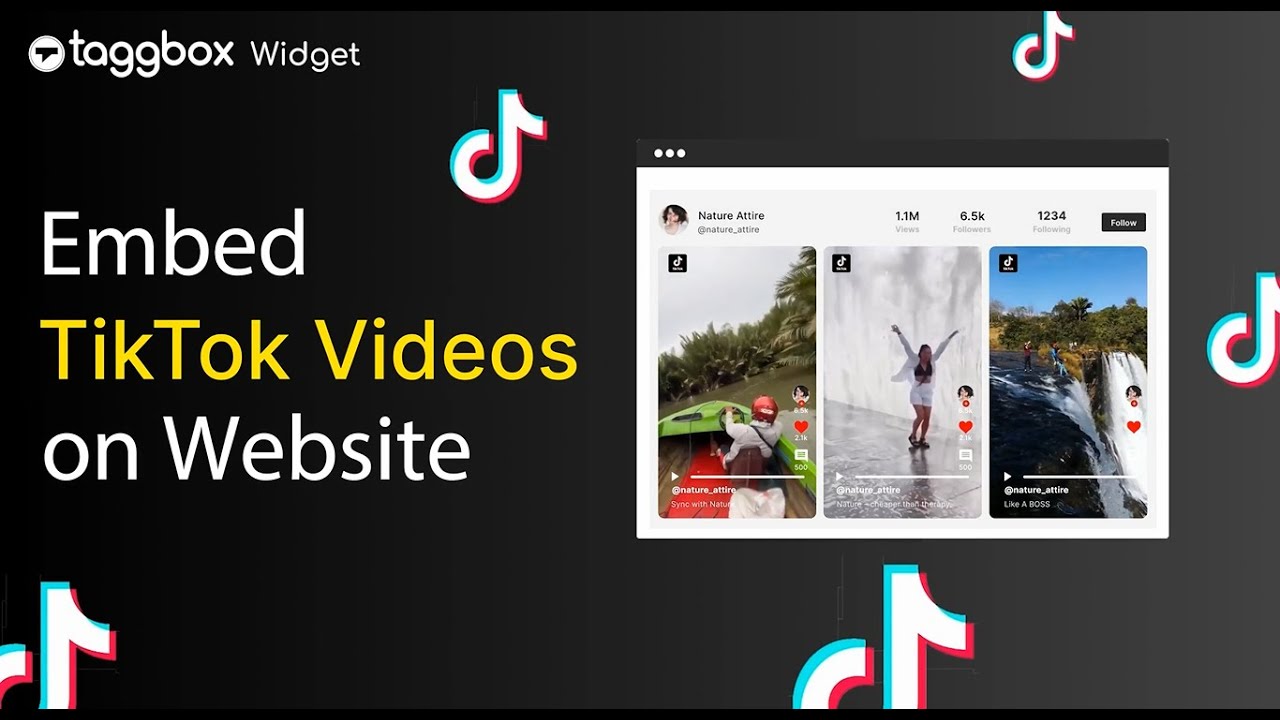 How to embed Tiktok profile on your HTML website for FREE?