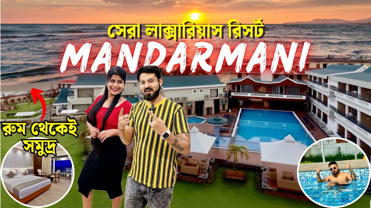MANDARMANI TOUR😍 1 Night 2 Days | Mandarmani Best Beach Resort | Kolkata to Digha Luxury Bus