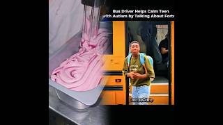 Bus Driver Helps Calm Autistic Teen by Talking About Fortnite #autism #busdriver #shorts #wholesome