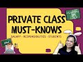 PRIVATE CLASSES Must-Knows [Part 1] | Salary & Responsibilities + How to Get Students