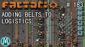 [Factorio 1.1 4K] Angel/Bobs Ep 183: Adding Belts To Logistics