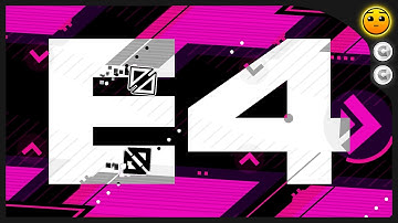 "e4" By iriswolfx (ALL COINS) [Daily #2109] - Geometry Dash