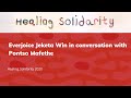 Healing Solidarity 2020: Everjoice Win in conversation with Pontso Mafethe