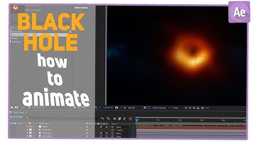Black Hole - How to animated in After Effects Tutorial