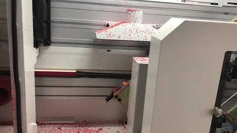 586GC working video with quick melt homag glue pot