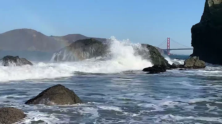 Mile Rock Beach,San Francisco 11:03am