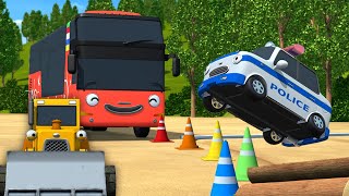 Strong Heavy Vehicles Episodes Billys Childhood & Secret Playground Tayo The Little Bus