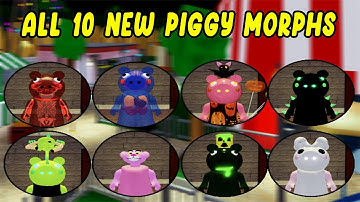 UPDATE - How To Find ALL 10 NEW PIGGY MORPHS in Find The Piggy Morphs