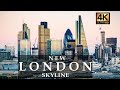 London Skyline [4K UltraHD] | Amazing London 2021 by Drone Eye - Travel Attraction BluRay England HD