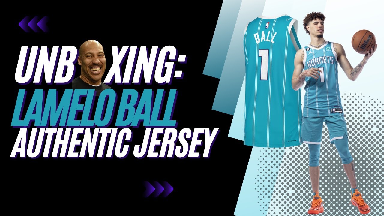 UNBOXING: LaMelo Ball Charlotte Hornets Jordan Swingman NBA Jersey 