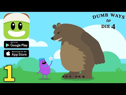 Dumb Ways To Die 4 Gameplay Walkthrough Part 1 FULL GAME Ios Android