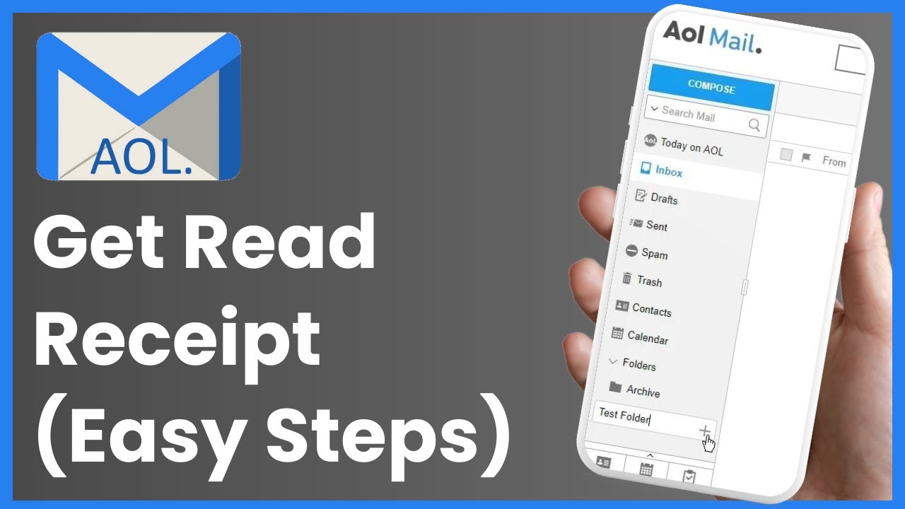 AOL Mail How To Get A Read Receipt YouTube AOL Mail How To Get A Read Receipt YouTube