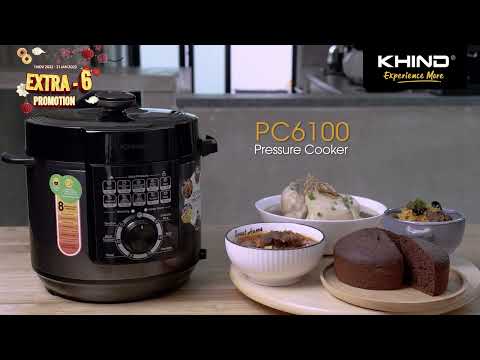 2023 KHIND CNY Promotion Pressure Cooker PC6100 